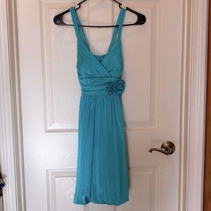 Teal dress
